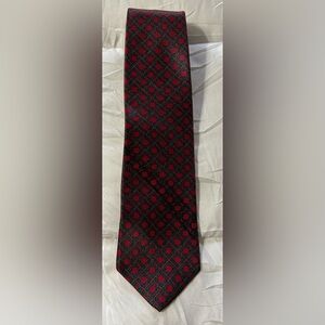 Karl Lagerfeld Silk Tie Geometric Print